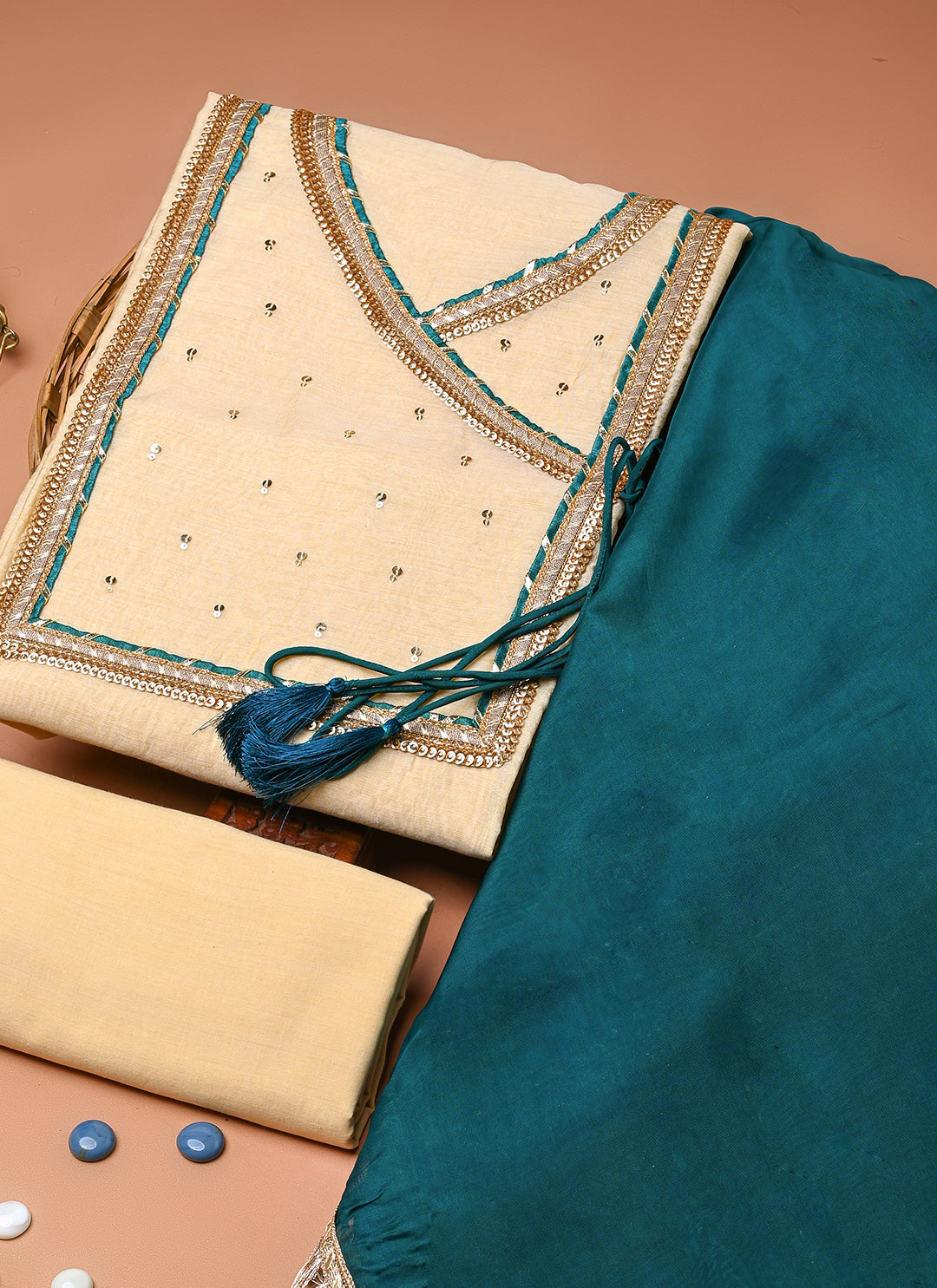 Mahfil-e-noor angrakha set (BSSECH13)
