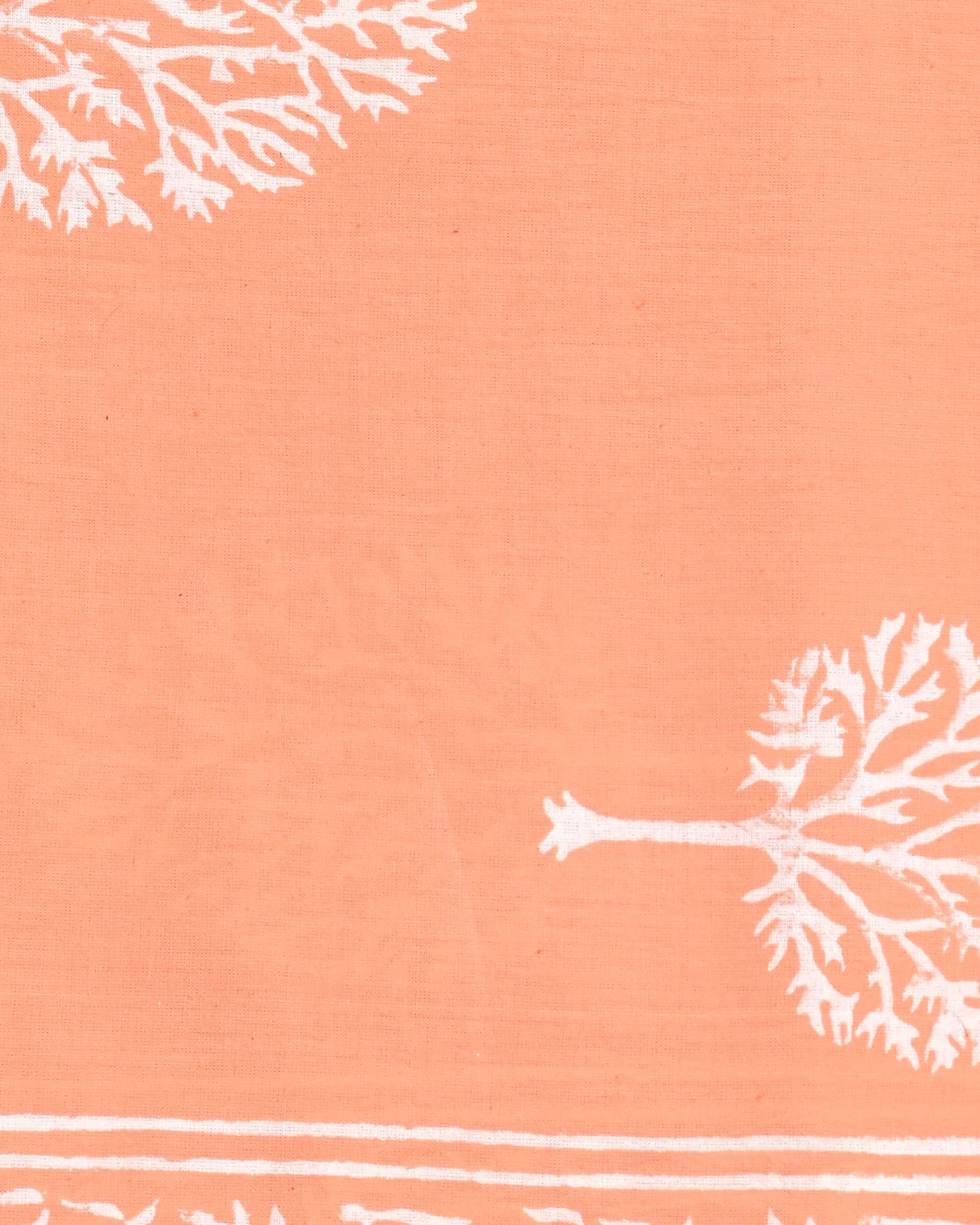 Elegant Hand Block Printed Cotton Suit Top And Bottom Set (BSTB44)