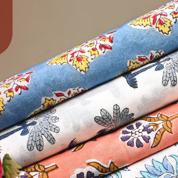 Buy Hand Block Sanganeri Print Suits at BagruStore