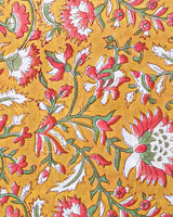 Hand Block Printed Cotton Suit With Cotton Dupatta(BSCOTMU42)