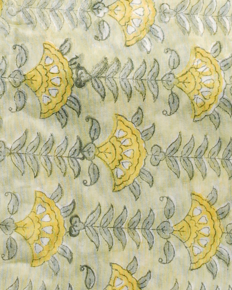 Bagru Print Maheshwari Silk Dupatta