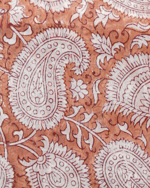 Bagru Print Maheshwari Silk Dupatta
