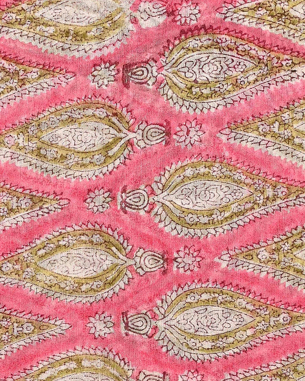 Traditional  Sanganeri Print Maheshwari Silk Suit Set (BSMAHMA32)