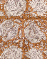 Premium Brown Sanganeri Print Maheshwari Silk Suit Set (BSMAHMA08)