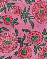 Hand Block Sanganeri Print Chiffon Dupatta