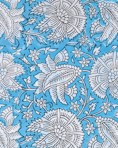 Exclusive Hand Block Printed Cotton Suit With Kota Dupatta BSCOTKO57