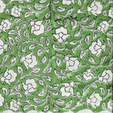 Sanganeri Hand Block Printed Cotton Suit With Kota Doria Dupatta BSCOTKO36