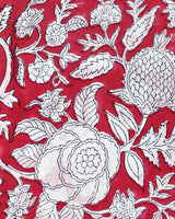 Premium Hand Block Sanganeri Print Cotton Suit With Chiffon Dupatta (BSCOTCH37)