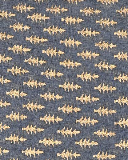 New Exclusive Gold Print Maheshwari Silk Suit (BSMAHMA11)
