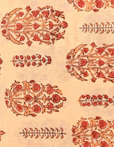 Premium Floral Sanganeri Print Cotton Suit With Chiffon Dupatta (BSCOTCH09)