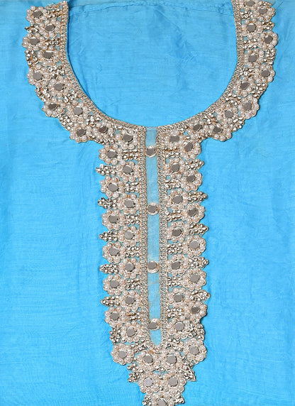 Rang-e-bahar chanderi suit set (BSSECH07)