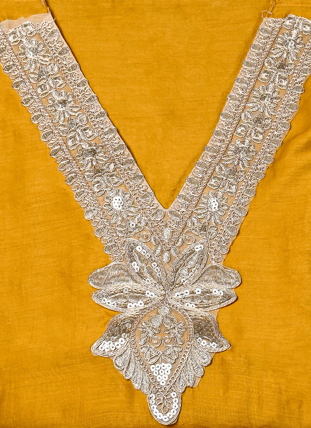 Zafrani noor chanderi suit set (BSSECH08)