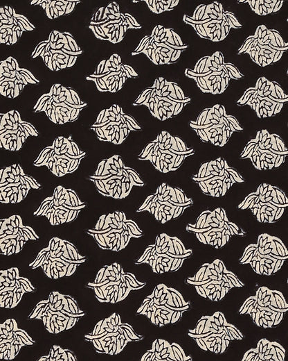 Premium Sanganeri Printed  Cotton Suit With Cotton Dupatta (BSCOTMU101)