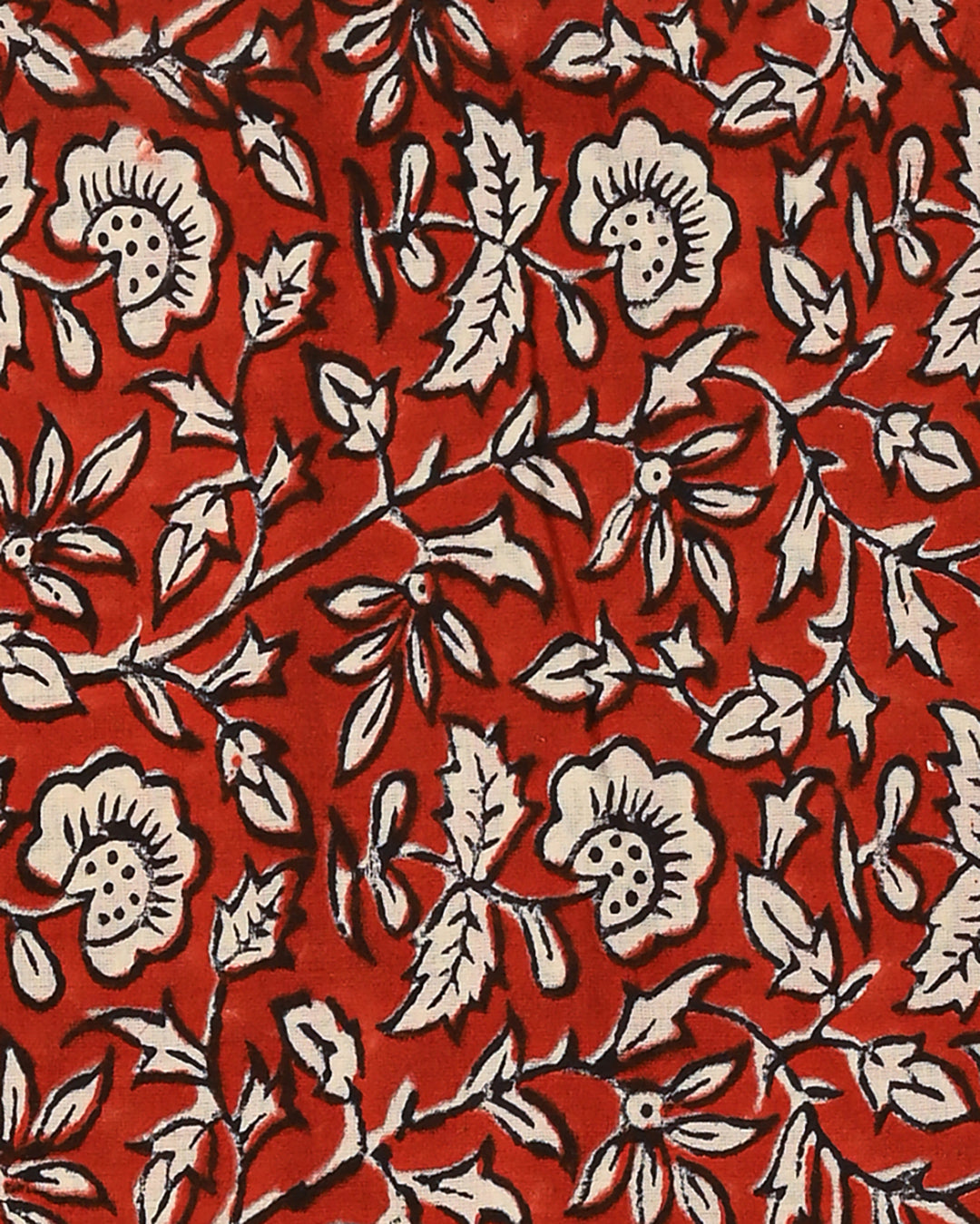 Traditional  Sanganeri Printed  Cotton Suit With Cotton Dupatta (BSCOTMU110)