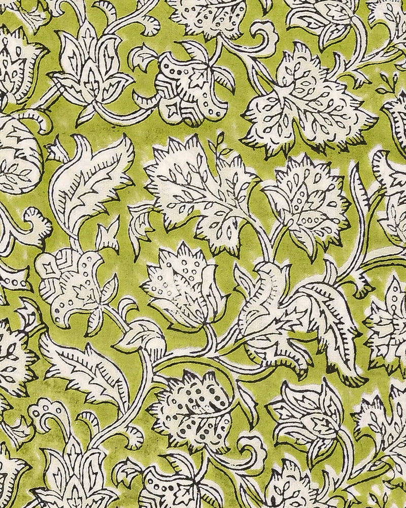 Exclusive Hand Block Print Cotton Suit With Kota Dupatta BSCOTKO55