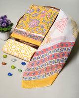 Premium Hand Block Printed Cotton Suit With Cotton Duptta (BSCOTMU75)