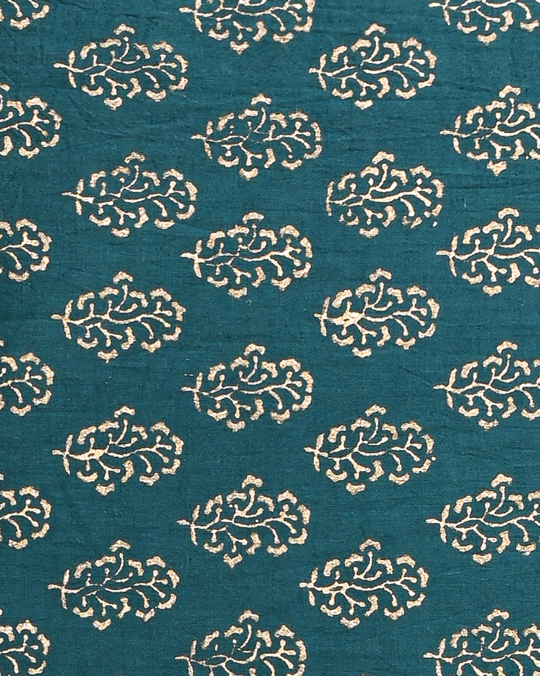 Printed Cotton Blend Suit With Pant & Dupatta