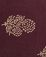 Hand Block Printed Cotton Suit With Linen Dupatta BSLID12