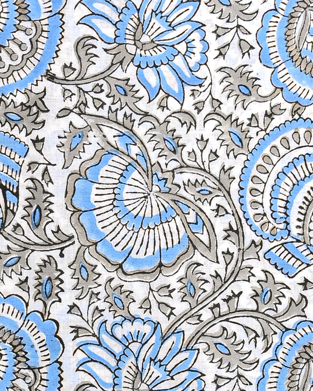 New Hand Printed Cotton Suit With Linen Dupatta BSLID07