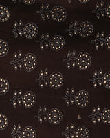Premium Hand Block Gold And Khadi Printed Chanderi Silk Suit Set(BSCH13)