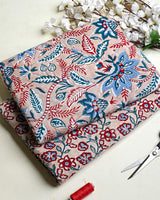 Premium Hand Block Printed Cotton Suit Top And Bottom Set (BSTB04)