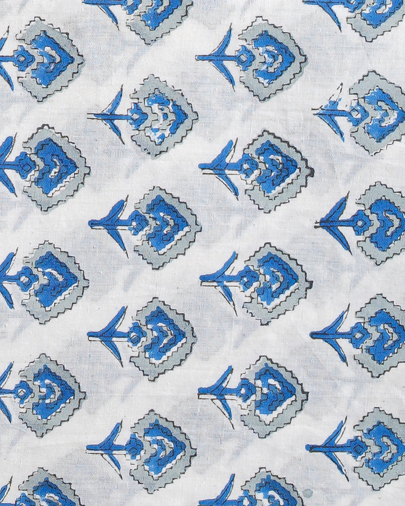 Hand Block Printed Cotton Dupatta