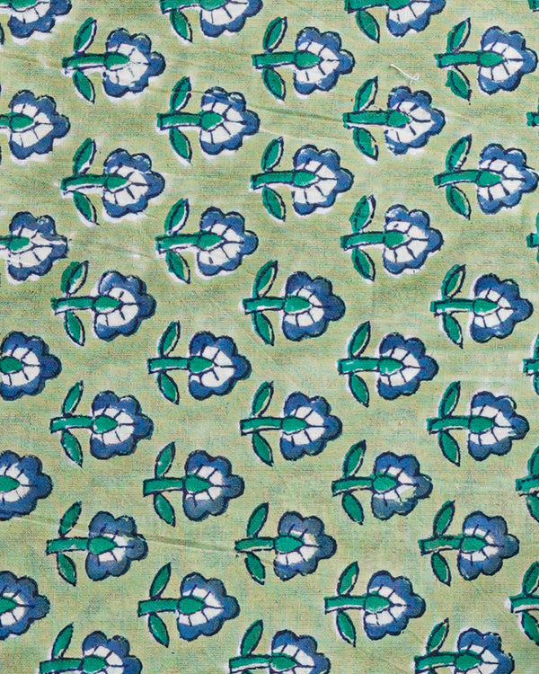 Hand Block Sanganeri Print Chiffon Dupatta