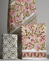 Hand Block Printed Cotton Suit With Cotton Duptta