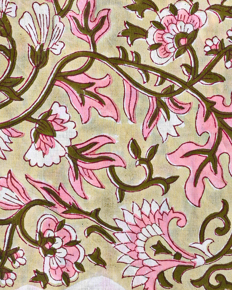 Hand Block Printed Cotton Duptta