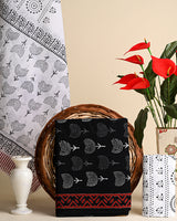 Hand Block Print Cotton Suit With Mulmul Dupatta (BSCOTMU33)